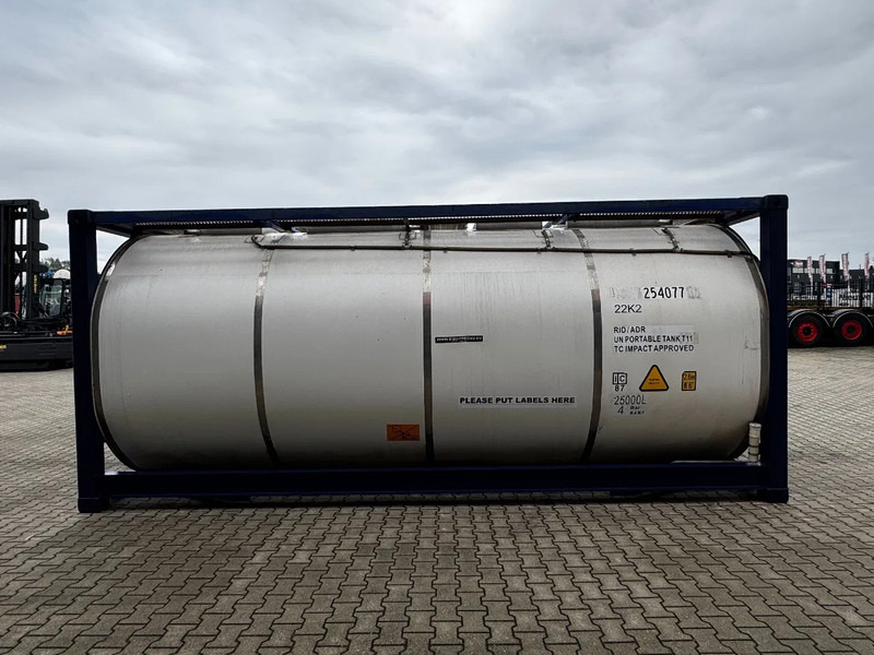 CIMC 20FT ISO, 25.090L / 1-COMP / 3 BAFFELS / T12 / 22T6 / 4 LIDS / ADR valid until 04/2027 - Depósito de armazenamento: foto 3 CIMC 20FT ISO, 25.090L / 1-COMP / 3 BAFFELS / T12 / 22T6 / 4 LIDS / ADR valid until 04/2027 - Depósito de armazenamento: foto 3