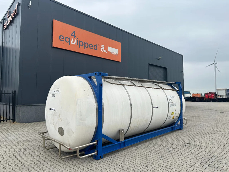 CIMC 20FT SWAP 35.040L, 4 baffles / 5 holes / T11 / 5Y-test valid till 08/2027 - Depósito de armazenamento: foto 1 CIMC 20FT SWAP 35.040L, 4 baffles / 5 holes / T11 / 5Y-test valid till 08/2027 - Depósito de armazenamento: foto 1