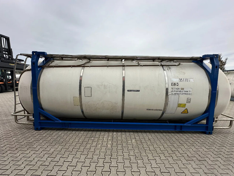 CIMC 20FT SWAP 35.040L, 4 baffles / 5 holes / T11 / 5Y-test valid till 08/2027 - Depósito de armazenamento: foto 3 CIMC 20FT SWAP 35.040L, 4 baffles / 5 holes / T11 / 5Y-test valid till 08/2027 - Depósito de armazenamento: foto 3