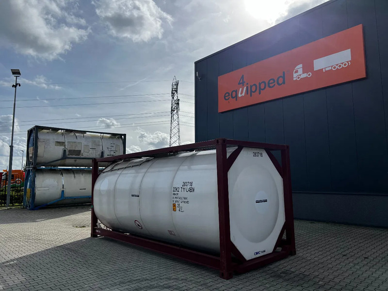 CIMC UNUSED, BOTH FOOD STUFF/CHEMICAL USE, 20FT ISO, 25.000L, L4BN, UN Portable, T11, test: 12-2026 - Depósito de armazenamento: foto 3 CIMC UNUSED, BOTH FOOD STUFF/CHEMICAL USE, 20FT ISO, 25.000L, L4BN, UN Portable, T11, test: 12-2026 - Depósito de armazenamento: foto 3