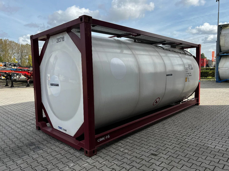 CIMC UNUSED, BOTH FOOD STUFF/CHEMICAL USE, 20FT ISO, 25.000L, L4BN, UN Portable, T11, test: 12-2026 - Depósito de armazenamento: foto 4 CIMC UNUSED, BOTH FOOD STUFF/CHEMICAL USE, 20FT ISO, 25.000L, L4BN, UN Portable, T11, test: 12-2026 - Depósito de armazenamento: foto 4