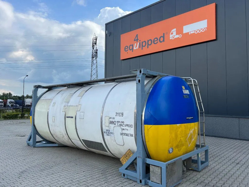 Depósito de armazenamento para transporte de produtos químicos CPV 31.360L, steam heating, UN PORTABLE, T11, 5Y+CSC insp.: 02/2026: foto 12
