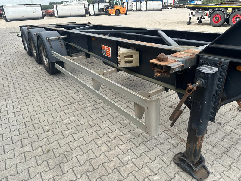 Semi-reboque transportador de contêineres/ Caixa móvel Diversen 20FT GOOSENECK ADR CHASSIS, BPW + DISC, ADR (FL, AT, OX), 5x available: foto 14