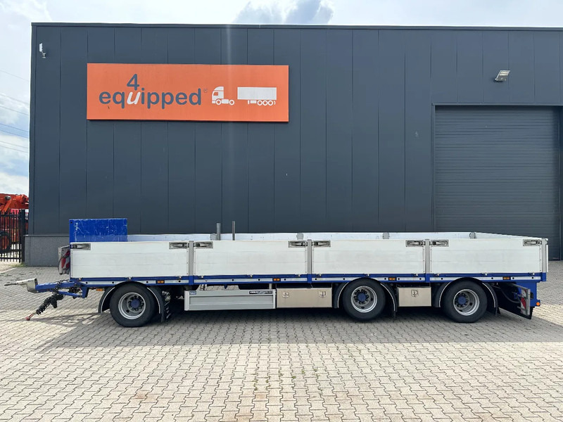 Floor zeer mooie AXD.330 3-assige aanhanger met alu zijborden, rongpotten, liftas, geschoopeerd, NL-aanhanger, APK: 09/2025 - Reboque plataforma/ Caixa aberta: foto 3 Floor zeer mooie AXD.330 3-assige aanhanger met alu zijborden, rongpotten, liftas, geschoopeerd, NL-aanhanger, APK: 09/2025 - Reboque plataforma/ Caixa aberta: foto 3