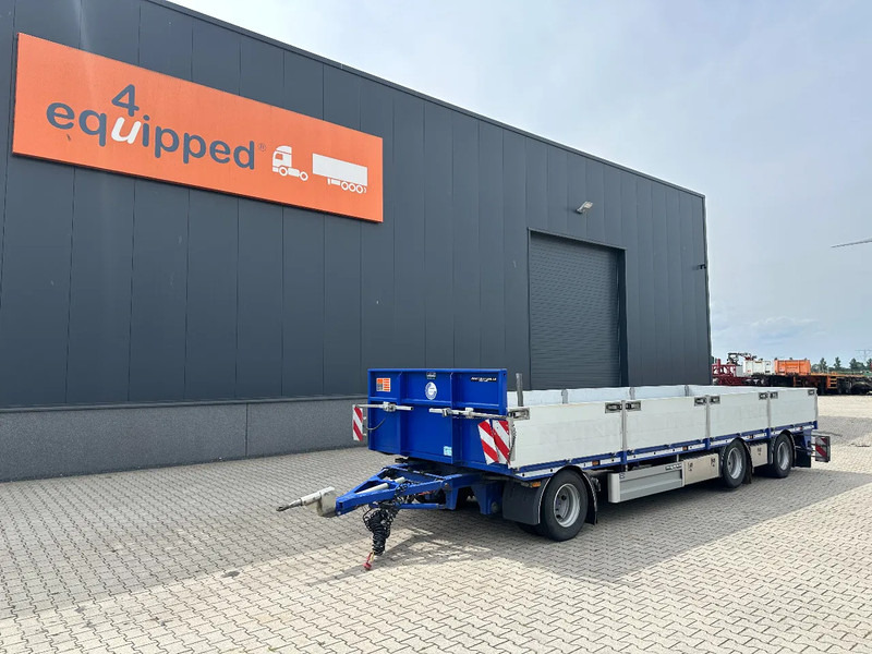 Floor zeer mooie AXD.330 3-assige aanhanger met alu zijborden, rongpotten, liftas, geschoopeerd, NL-aanhanger, APK: 09/2025 - Reboque plataforma/ Caixa aberta: foto 1 Floor zeer mooie AXD.330 3-assige aanhanger met alu zijborden, rongpotten, liftas, geschoopeerd, NL-aanhanger, APK: 09/2025 - Reboque plataforma/ Caixa aberta: foto 1
