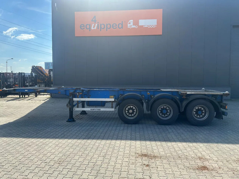 Groenewegen 20FT/30FT, ADR (EX/II, EX/III, FL, OX, AT), drum, NL-Chassis - Semi-reboque transportador de contêineres/ Caixa móvel: foto 2 Groenewegen 20FT/30FT, ADR (EX/II, EX/III, FL, OX, AT), drum, NL-Chassis - Semi-reboque transportador de contêineres/ Caixa móvel: foto 2