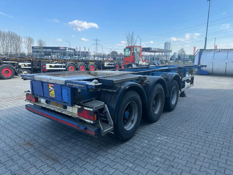 Groenewegen 20FT/30FT, ADR (EX/II, EX/III, FL, OX, AT), drum, NL-Chassis - Semi-reboque transportador de contêineres/ Caixa móvel: foto 4 Groenewegen 20FT/30FT, ADR (EX/II, EX/III, FL, OX, AT), drum, NL-Chassis - Semi-reboque transportador de contêineres/ Caixa móvel: foto 4