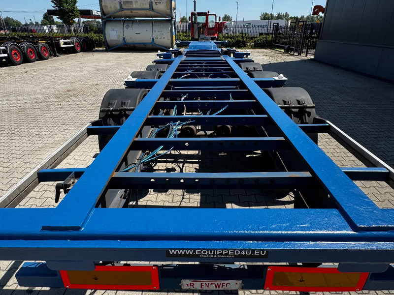 Groenewegen 40FT HC-chassis, BPW+Drum, liftaxle, NL-Chassis - Semi-reboque transportador de contêineres/ Caixa móvel: foto 5 Groenewegen 40FT HC-chassis, BPW+Drum, liftaxle, NL-Chassis - Semi-reboque transportador de contêineres/ Caixa móvel: foto 5