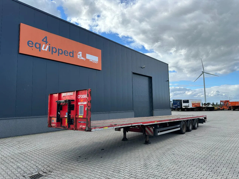 KEL-BERG HEAVY-DUTY MEGA FLATBED, 1x 40FT / 2x 20FT HECKBÜNDIG, SAF + DISC, MOT: 09/2025, NL trailer - Semi-reboque transportador de contêineres/ Caixa móvel: foto 1 KEL-BERG HEAVY-DUTY MEGA FLATBED, 1x 40FT / 2x 20FT HECKBÜNDIG, SAF + DISC, MOT: 09/2025, NL trailer - Semi-reboque transportador de contêineres/ Caixa móvel: foto 1