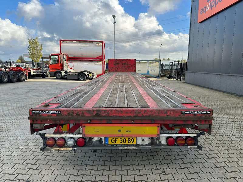 KEL-BERG HEAVY-DUTY MEGA PLATFORM, 1x 40FT / 2x 20FT HECKBÜNDIG, SAF + SCHEIBEBREMSEN, NL Auflieger - Semi-reboque plataforma/ Caixa aberta: foto 4 KEL-BERG HEAVY-DUTY MEGA PLATFORM, 1x 40FT / 2x 20FT HECKBÜNDIG, SAF + SCHEIBEBREMSEN, NL Auflieger - Semi-reboque plataforma/ Caixa aberta: foto 4