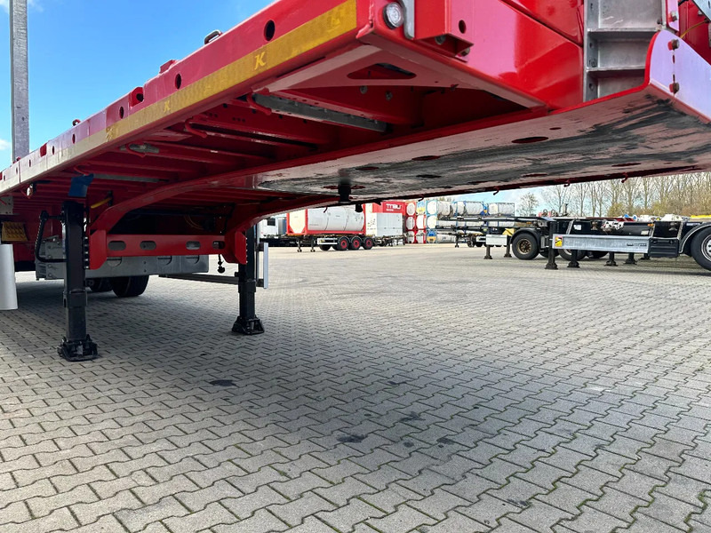 Semi-reboque transportador de contêineres/ Caixa móvel novo Kässbohrer NEU Heavy-Duty Platform, Heckbündig, Twistlocks (1x 40FT / 2x 20FT), ADR (EX/II, EX/III, FL, AT), Rungtasschen, Scheibebremsen: foto 18