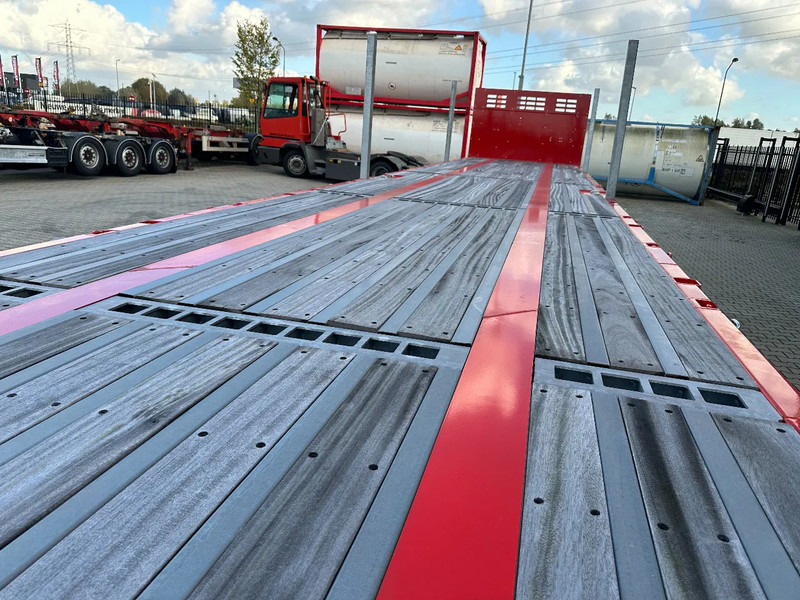 Semi-reboque transportador de contêineres/ Caixa móvel novo Kässbohrer NEU Heavy-Duty Platform, Heckbündig, Twistlocks (1x 40FT / 2x 20FT), ADR (EX/II, EX/III, FL, AT), Rungtasschen, Scheibebremsen: foto 17