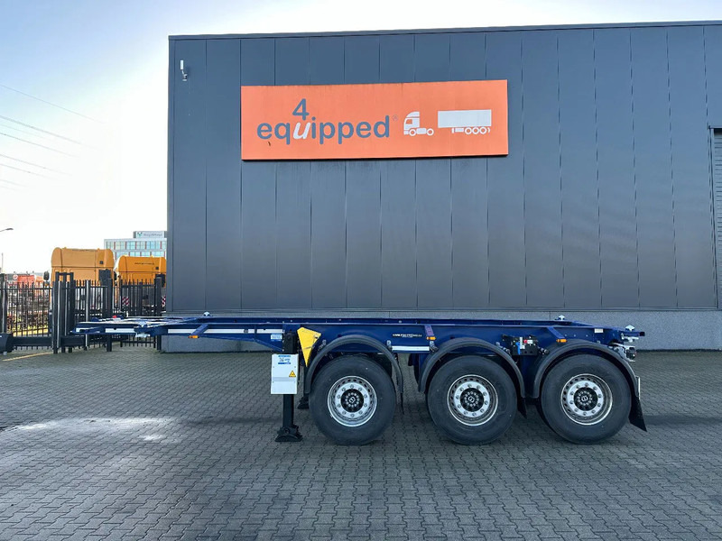 Krone NEW / DIRECT AVAILABLE 20FT ADR-CHASSIS, EMPTY WEIGHT: 3.470kg, DISCBRAKES, LIFTAXLE, 2x available - Semi-reboque transportador de contêineres/ Caixa móvel: foto 2 Krone NEW / DIRECT AVAILABLE 20FT ADR-CHASSIS, EMPTY WEIGHT: 3.470kg, DISCBRAKES, LIFTAXLE, 2x available - Semi-reboque transportador de contêineres/ Caixa móvel: foto 2