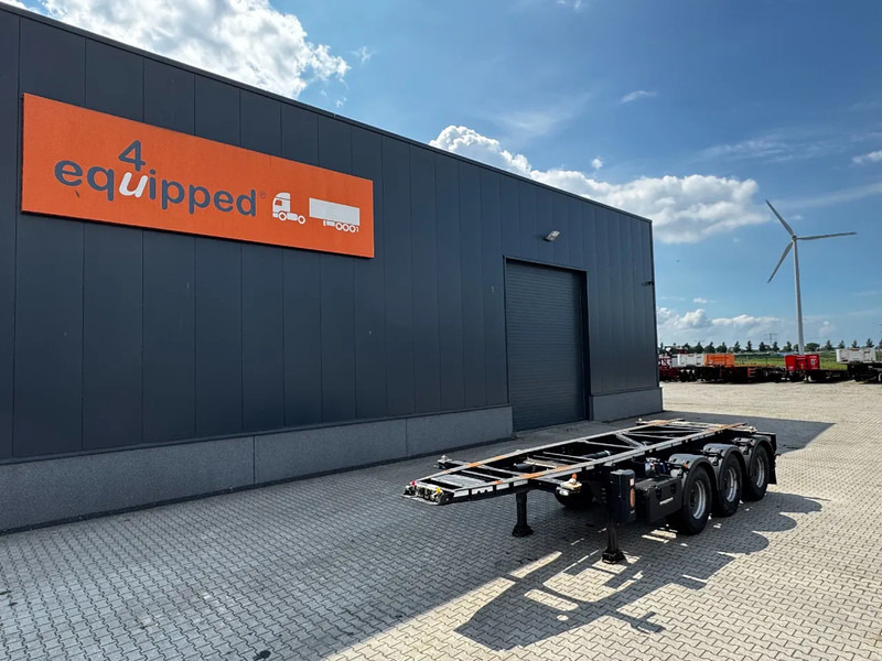 LAG 20FT, 3.540kg, BPW, ADR (EXII, EXII, FL, AT), NL, APK/ADR: 01/2026, 90% tyres - Semi-reboque transportador de contêineres/ Caixa móvel: foto 1 LAG 20FT, 3.540kg, BPW, ADR (EXII, EXII, FL, AT), NL, APK/ADR: 01/2026, 90% tyres - Semi-reboque transportador de contêineres/ Caixa móvel: foto 1