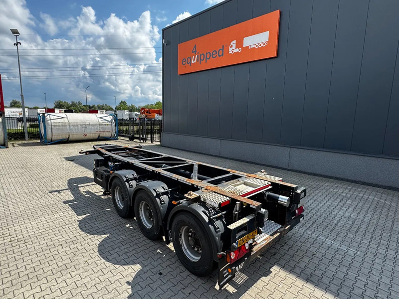 LAG 20FT, 3.540kg, BPW, ADR (EXII, EXII, FL, AT), NL, APK/ADR: 01/2026, 90% tyres - Semi-reboque transportador de contêineres/ Caixa móvel: foto 3 LAG 20FT, 3.540kg, BPW, ADR (EXII, EXII, FL, AT), NL, APK/ADR: 01/2026, 90% tyres - Semi-reboque transportador de contêineres/ Caixa móvel: foto 3