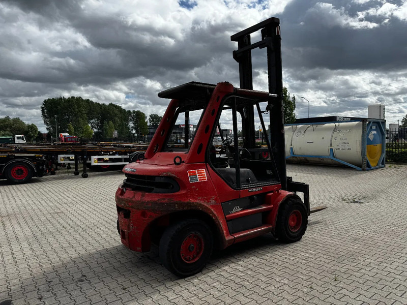Linde H80D FORKLIFT, 8000KG, duplex, 6 cil. Deutz diesel, 14.934hrs, - Empilhador a diesel: foto 4 Linde H80D FORKLIFT, 8000KG, duplex, 6 cil. Deutz diesel, 14.934hrs, - Empilhador a diesel: foto 4