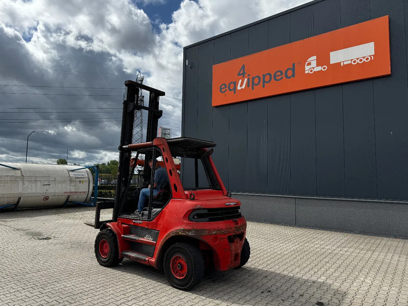Linde H80D FORKLIFT, 8000KG, duplex, 6 cil. Deutz diesel, 14.934hrs, - Empilhador a diesel: foto 3 Linde H80D FORKLIFT, 8000KG, duplex, 6 cil. Deutz diesel, 14.934hrs, - Empilhador a diesel: foto 3