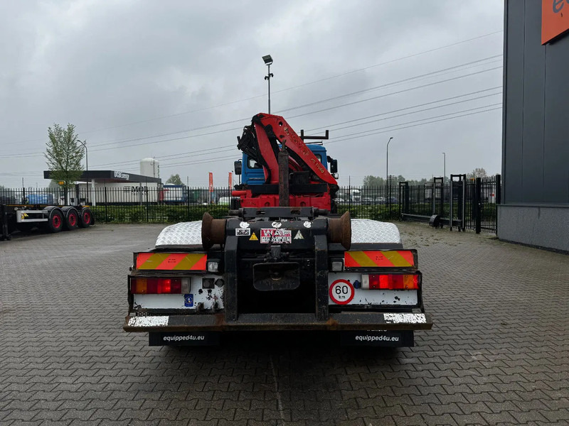 Camião polibenne, Camião grua MAN FE 410A, 6x4, EURO 2, Palfinger PK17000 Crane + VDL HOOK, full spring, manual gearbox, MOT 9/2025: foto 11