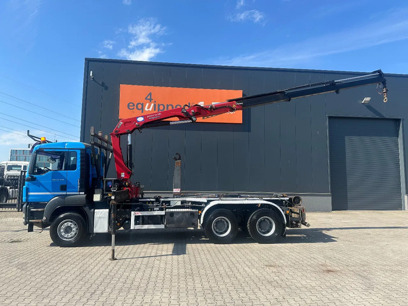 MAN TGS 33.440 6x4, EURO-5, HMF 2030 Crane + VDL HOOK, full spring, manual gearbox, MOT 03/2026 - Camião polibenne, Camião grua: foto 5 MAN TGS 33.440 6x4, EURO-5, HMF 2030 Crane + VDL HOOK, full spring, manual gearbox, MOT 03/2026 - Camião polibenne, Camião grua: foto 5