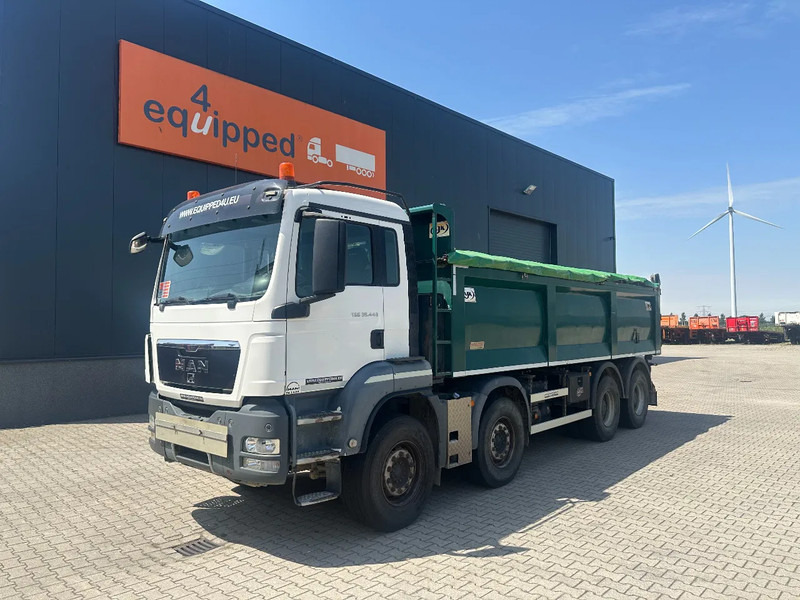 MAN TGS 35.440 AJK HARDOX KIPPER (16.5m3), 8x4, MANUAL, EURO-5, TWIN-STEER, BIG AXLES - Camião basculante: foto 2 MAN TGS 35.440 AJK HARDOX KIPPER (16.5m3), 8x4, MANUAL, EURO-5, TWIN-STEER, BIG AXLES - Camião basculante: foto 2