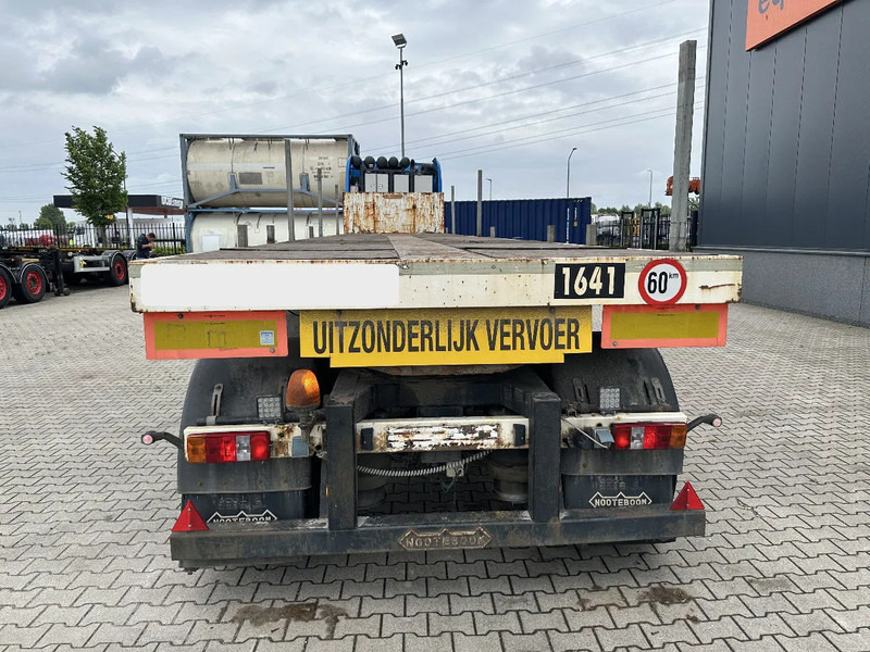 Semi-reboque plataforma/ Caixa aberta Nooteboom OVB-73-04, 73 tons Ballast trailer, 4 axles, 3 hydraulic steering axles, 75% tyres, MOT 03/2026: foto 7