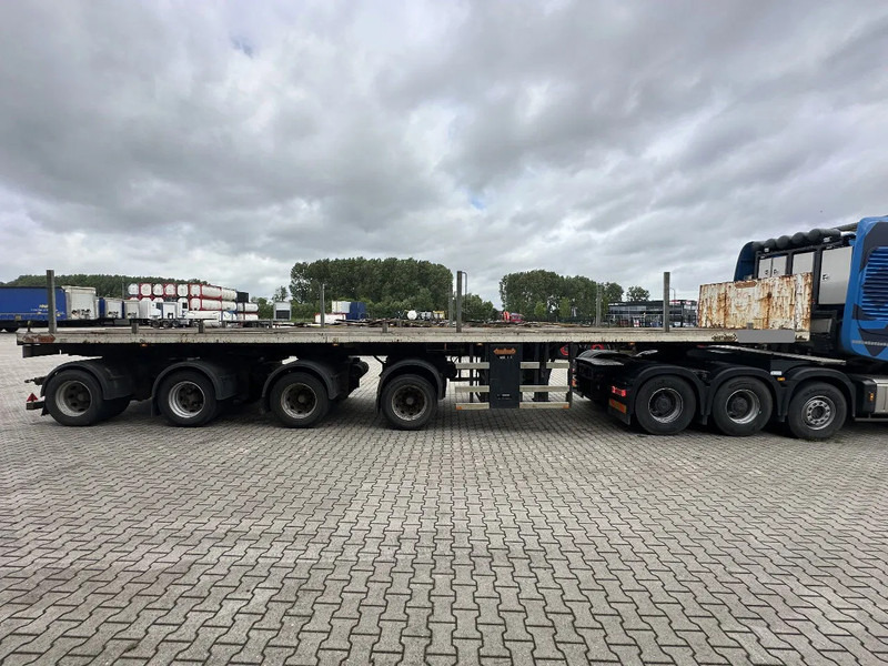 Nooteboom OVB-73-04, 73 tons Ballast trailer, 4 axles, 3 hydraulic steering axles, 75% tyres, MOT 03/2026 - Semi-reboque plataforma/ Caixa aberta: foto 3 Nooteboom OVB-73-04, 73 tons Ballast trailer, 4 axles, 3 hydraulic steering axles, 75% tyres, MOT 03/2026 - Semi-reboque plataforma/ Caixa aberta: foto 3