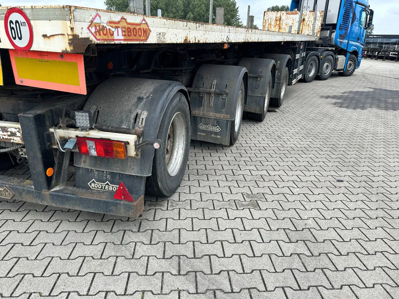 Semi-reboque plataforma/ Caixa aberta Nooteboom OVB-73-04, 73 tons Ballast trailer, 4 axles, 3 hydraulic steering axles, 75% tyres, MOT 03/2026: foto 6