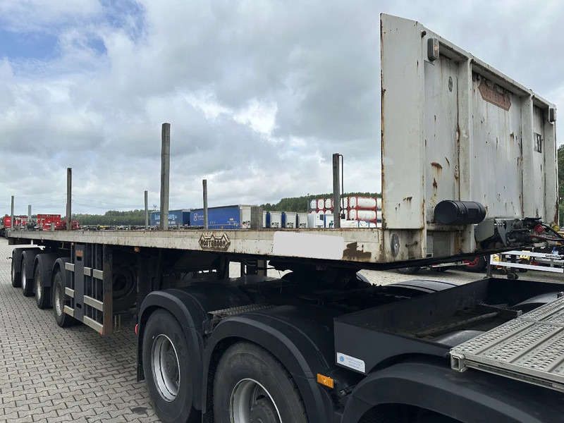 Semi-reboque plataforma/ Caixa aberta Nooteboom OVB-73-04, 73 tons Ballast trailer, 4 axles, 3 hydraulic steering axles, 75% tyres, MOT 03/2026: foto 20