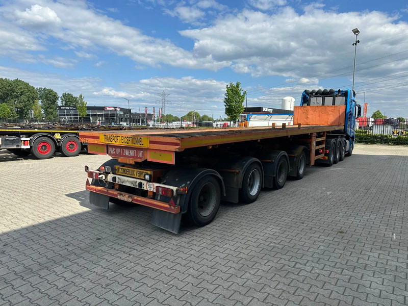 Nooteboom OVB-73-04, 73 tons Ballast trailer, 4 axles, 3 hydraulic steering axles, MOT 12/2025 - Semi-reboque plataforma/ Caixa aberta: foto 3 Nooteboom OVB-73-04, 73 tons Ballast trailer, 4 axles, 3 hydraulic steering axles, MOT 12/2025 - Semi-reboque plataforma/ Caixa aberta: foto 3