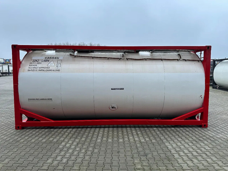 SINGAMAS 20FT ISO, 26.000L/1-COMP/3 BAFFELS/3 manholes, 5Y inspection: 06/2027 - Depósito de armazenamento: foto 3 SINGAMAS 20FT ISO, 26.000L/1-COMP/3 BAFFELS/3 manholes, 5Y inspection: 06/2027 - Depósito de armazenamento: foto 3