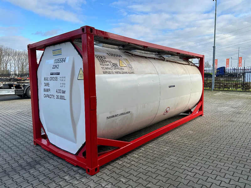 SINGAMAS 20FT ISO, 26.000L/1-COMP/3 BAFFELS/3 manholes, ADR inspectio valid till: 07/2025 - Depósito de armazenamento: foto 4 SINGAMAS 20FT ISO, 26.000L/1-COMP/3 BAFFELS/3 manholes, ADR inspectio valid till: 07/2025 - Depósito de armazenamento: foto 4