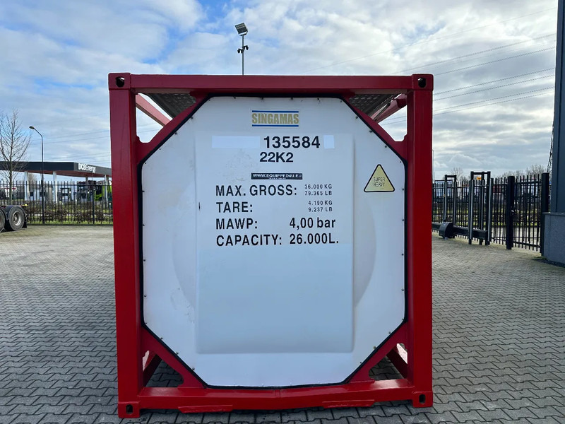 SINGAMAS 20FT ISO, 26.000L/1-COMP/3 BAFFELS/3 manholes, ADR inspectio valid till: 07/2025 - Depósito de armazenamento: foto 5 SINGAMAS 20FT ISO, 26.000L/1-COMP/3 BAFFELS/3 manholes, ADR inspectio valid till: 07/2025 - Depósito de armazenamento: foto 5