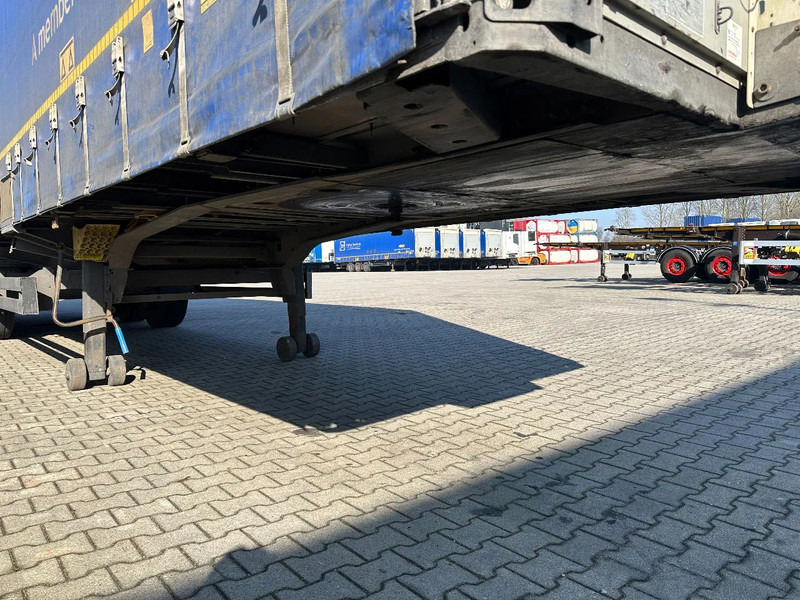 Semi-reboque de lona Schmitz Cargobull TOP: NIEUWE APK 08-2026, schijfremmen, rongpotten, gegalvaniseerd, XL, Huckepack, 2 x22 vert. al. planken, NL-trailer: foto 14