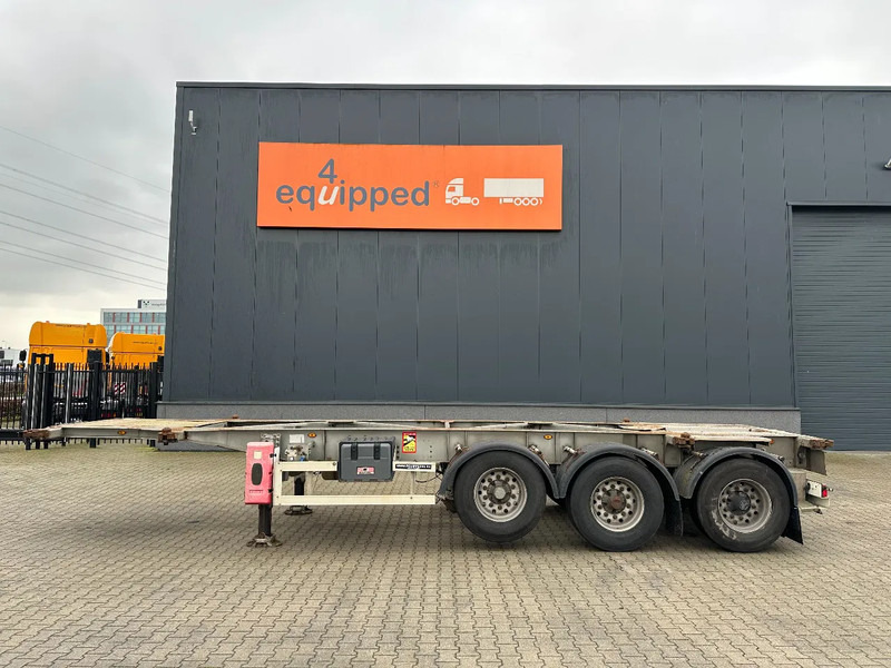 TURBO'S HOET 20FT/30FT, ADR (FL, AT), ALCOA, galvanized, BPW+DISC, liftaxle - Semi-reboque transportador de contêineres/ Caixa móvel: foto 2 TURBO'S HOET 20FT/30FT, ADR (FL, AT), ALCOA, galvanized, BPW+DISC, liftaxle - Semi-reboque transportador de contêineres/ Caixa móvel: foto 2