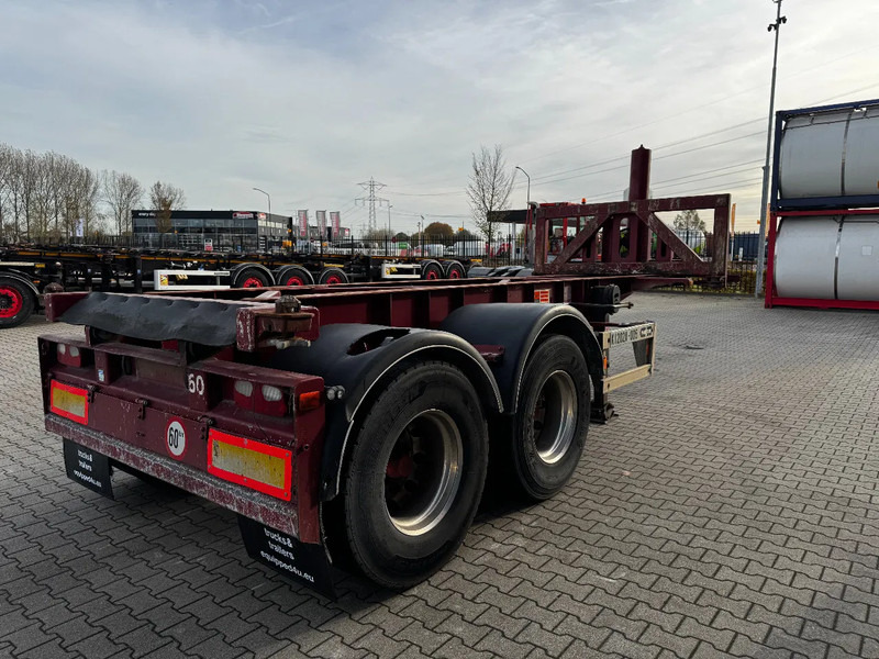 Van Hool 2 AXLE 20FT TIPPING-CHASSIS / TWIN-TIRES / BPW + DISC / ALCOA - Semi-reboque transportador de contêineres/ Caixa móvel: foto 3 Van Hool 2 AXLE 20FT TIPPING-CHASSIS / TWIN-TIRES / BPW + DISC / ALCOA - Semi-reboque transportador de contêineres/ Caixa móvel: foto 3