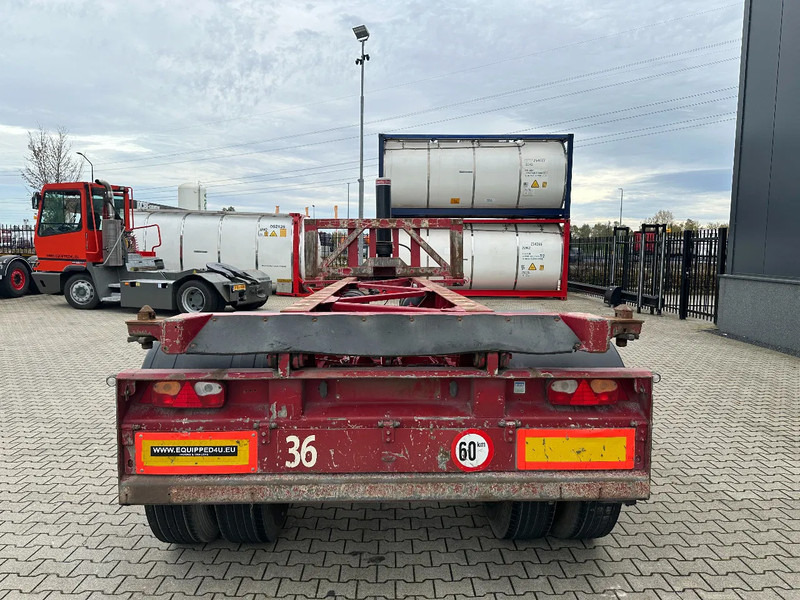 Van Hool 2 AXLE 20FT TIPPING-CHASSIS, TWIN-TIRES, BPW + DRUM, ALCOA - Semi-reboque transportador de contêineres/ Caixa móvel: foto 4 Van Hool 2 AXLE 20FT TIPPING-CHASSIS, TWIN-TIRES, BPW + DRUM, ALCOA - Semi-reboque transportador de contêineres/ Caixa móvel: foto 4