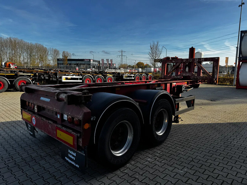 Van Hool 2 AXLE 20FT TIPPING-CHASSIS, TWIN-TIRES, BPW + DRUM, ALCOA - Semi-reboque transportador de contêineres/ Caixa móvel: foto 4 Van Hool 2 AXLE 20FT TIPPING-CHASSIS, TWIN-TIRES, BPW + DRUM, ALCOA - Semi-reboque transportador de contêineres/ Caixa móvel: foto 4