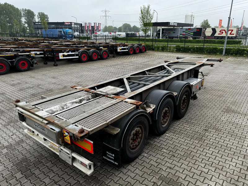 Van Hool 20FT/30FT ADR (EX/II, EX/III, FL, AT), disc brakes, 2 liftaxles, galvanized, ALCOA, NL-Chassis - Semi-reboque transportador de contêineres/ Caixa móvel: foto 5 Van Hool 20FT/30FT ADR (EX/II, EX/III, FL, AT), disc brakes, 2 liftaxles, galvanized, ALCOA, NL-Chassis - Semi-reboque transportador de contêineres/ Caixa móvel: foto 5