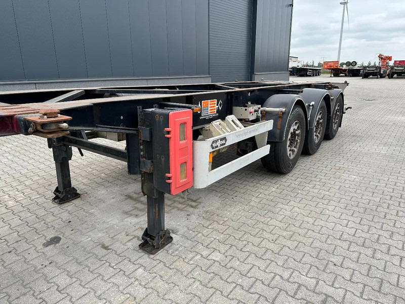 Semi-reboque transportador de contêineres/ Caixa móvel Van Hool 20FT/30FT, ADR (EX/II, EX/III, FL, OX AT), SAF + disc, liftaxle, NL-Chassis: foto 11