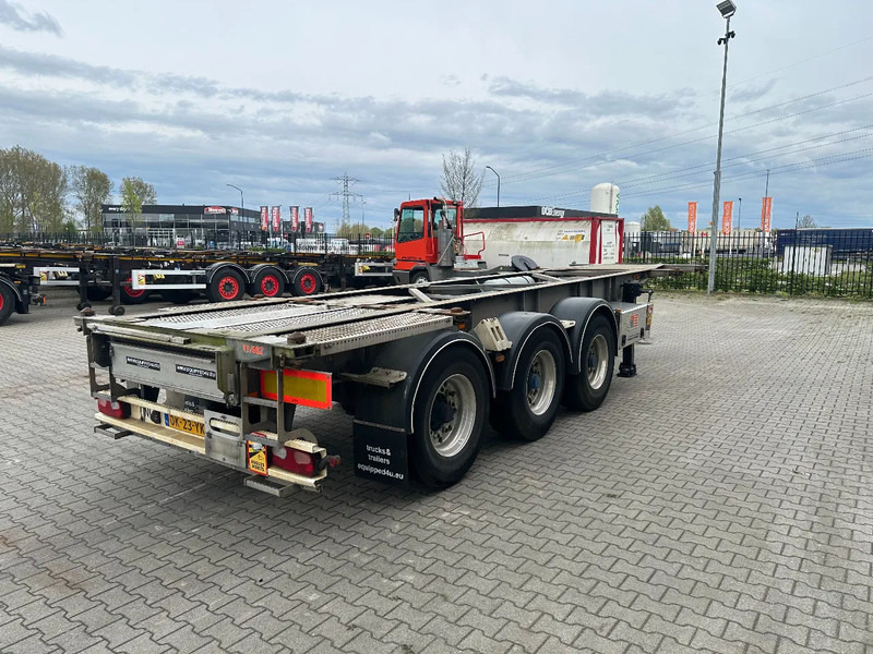 Van Hool 20FT ADR (EX/II, EX/III, FL, AT), BPW + drumbrakes, 2 liftaxles, galvanized, ALCOA, NL-Chassis - Semi-reboque transportador de contêineres/ Caixa móvel: foto 3 Van Hool 20FT ADR (EX/II, EX/III, FL, AT), BPW + drumbrakes, 2 liftaxles, galvanized, ALCOA, NL-Chassis - Semi-reboque transportador de contêineres/ Caixa móvel: foto 3