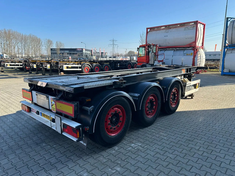 Van Hool 20FT Tipping-chassis, ADR (EX/II, EX/III, FL, AT), SAF, 2 liftaxles, APK/ADR: 06-2025 - Semi-reboque transportador de contêineres/ Caixa móvel: foto 5 Van Hool 20FT Tipping-chassis, ADR (EX/II, EX/III, FL, AT), SAF, 2 liftaxles, APK/ADR: 06-2025 - Semi-reboque transportador de contêineres/ Caixa móvel: foto 5