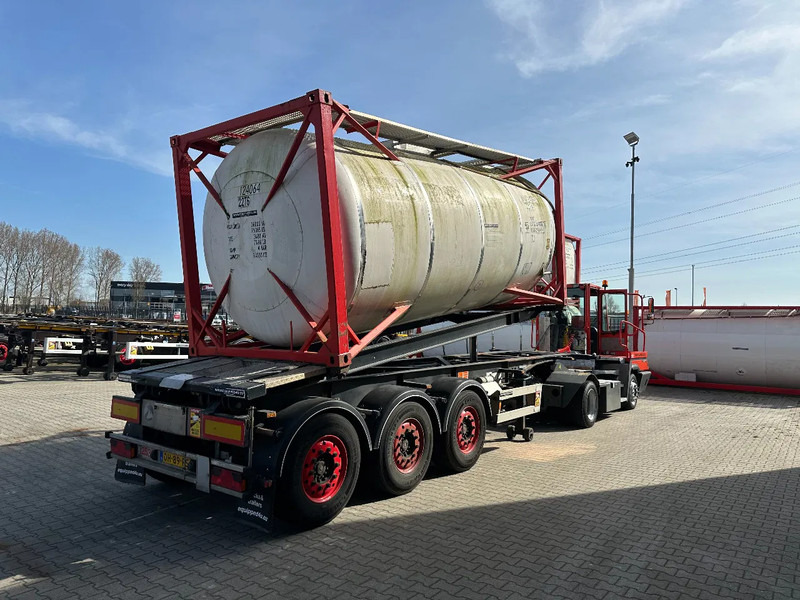 Van Hool 20FT Tipping-chassis, ADR (EX/II, EX/III, FL, AT), SAF, 2 liftaxles, APK/ADR: 10-2025 - Semi-reboque transportador de contêineres/ Caixa móvel: foto 5 Van Hool 20FT Tipping-chassis, ADR (EX/II, EX/III, FL, AT), SAF, 2 liftaxles, APK/ADR: 10-2025 - Semi-reboque transportador de contêineres/ Caixa móvel: foto 5
