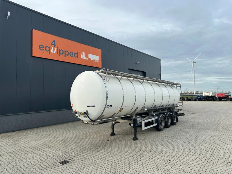Van Hool FOOD / 39.000L / 3-COMP / INOX / NL-trailer / APK: 04/2026 - Semi-reboque cisterna: foto 1 Van Hool FOOD / 39.000L / 3-COMP / INOX / NL-trailer / APK: 04/2026 - Semi-reboque cisterna: foto 1