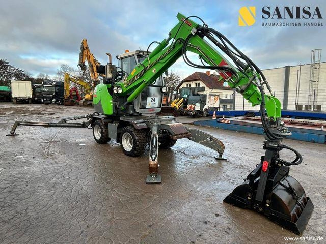 Hansa APZ 531/SW/Friedhofsbagger/Allrad/Tele Arm - Escavadeira de rodas: foto 1 Hansa APZ 531/SW/Friedhofsbagger/Allrad/Tele Arm - Escavadeira de rodas: foto 1