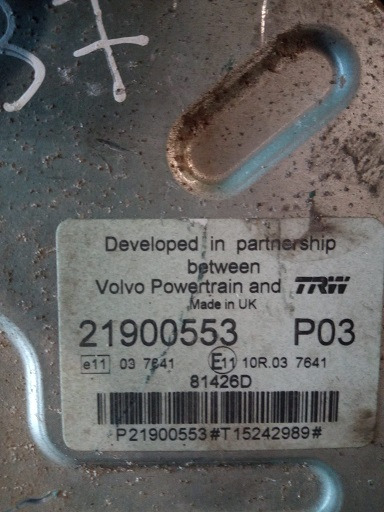 EDC VOLVO FH460 D13K460 21900553 P03 - Centralina electrónica para Camião: foto 1 EDC VOLVO FH460 D13K460 21900553 P03 - Centralina electrónica para Camião: foto 1