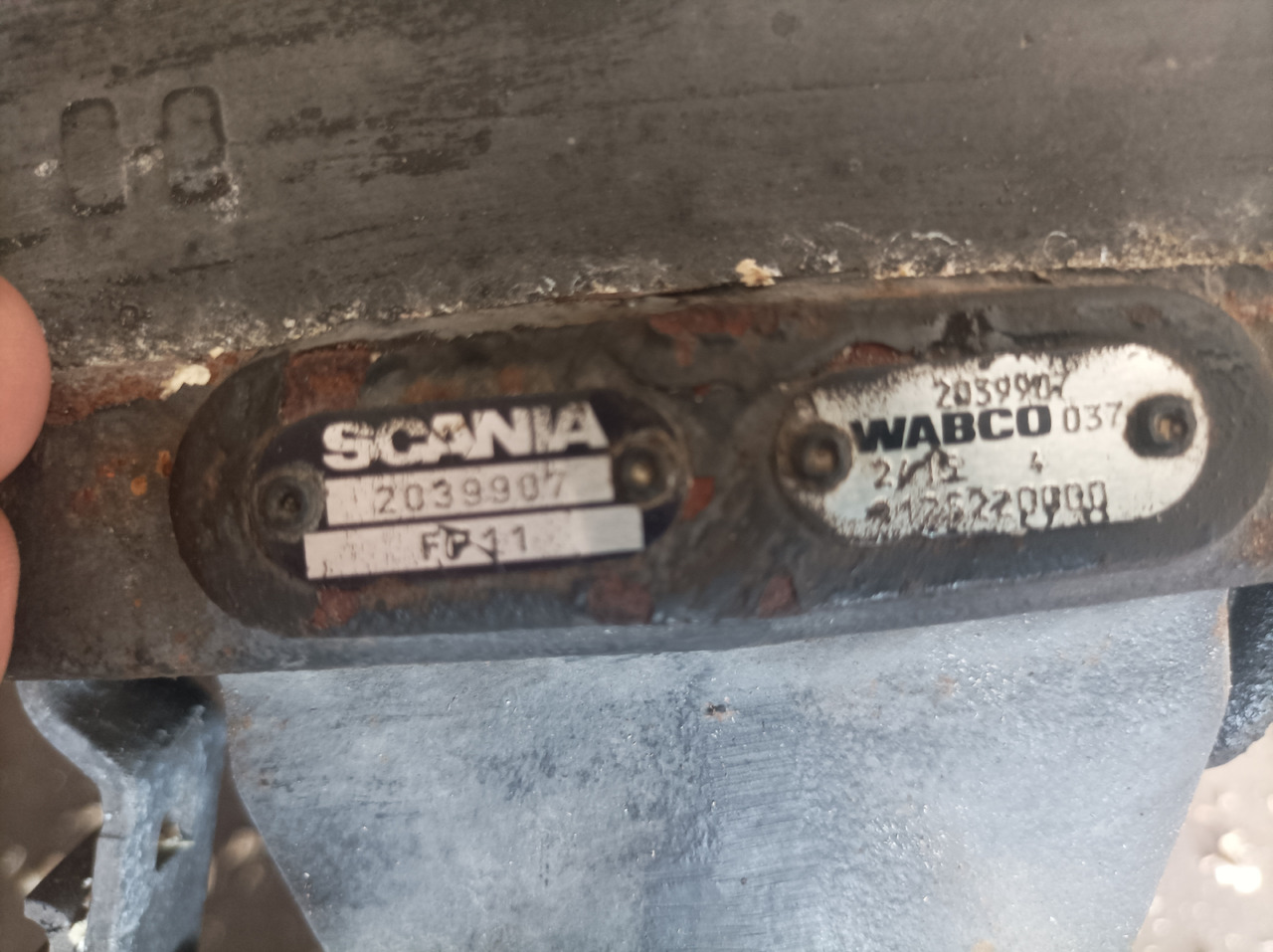 WABCO Scania - Compressor, sistema de ar comprimido: foto 1 WABCO Scania - Compressor, sistema de ar comprimido: foto 1