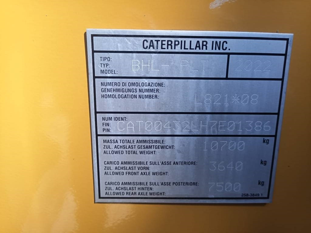 Retroescavadeira CAT 432: foto 21
