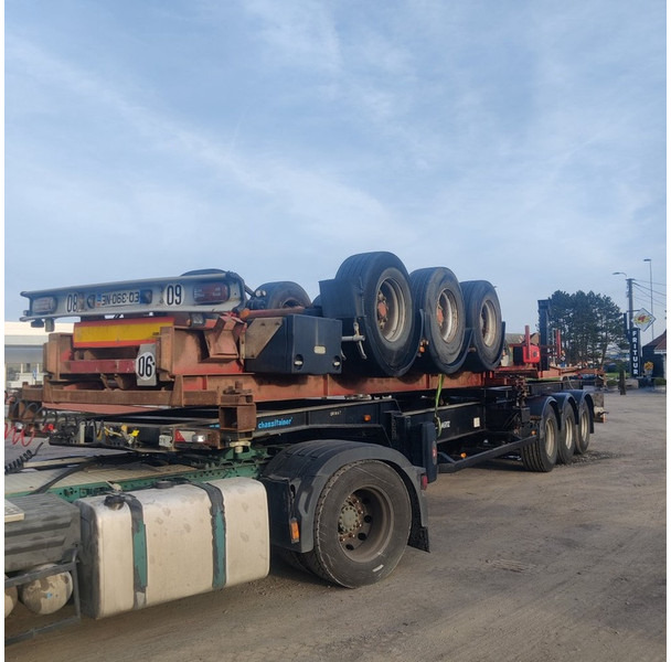 ASCA Container - Semi-reboque transportador de contêineres/ Caixa móvel: foto 1 ASCA Container - Semi-reboque transportador de contêineres/ Caixa móvel: foto 1