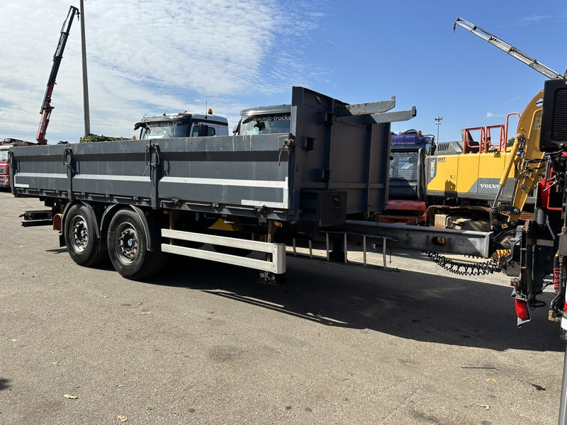 A&D ZA 18 2-AS AANHANGER - 6m50 - GROTE WIELEN - BELGISCHE PAPIEREN - LUCHTVERING / AIR SUSPENSION - Reboque plataforma/ Caixa aberta: foto 1 A&D ZA 18 2-AS AANHANGER - 6m50 - GROTE WIELEN - BELGISCHE PAPIEREN - LUCHTVERING / AIR SUSPENSION - Reboque plataforma/ Caixa aberta: foto 1