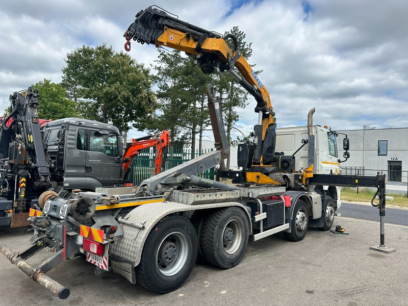 DAF CF 480 8x4 HOOKLIFT + CRANE (19m!) EFFER 205 / 6S + WINCH - RETARDER - *165.000km* - VERY NICE - Camião polibenne, Camião grua: foto 5 DAF CF 480 8x4 HOOKLIFT + CRANE (19m!) EFFER 205 / 6S + WINCH - RETARDER - *165.000km* - VERY NICE - Camião polibenne, Camião grua: foto 5